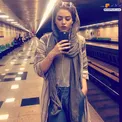 متروسواری ریحانه پارسا+عکس