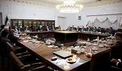 روحانی: ملت ایران هرگز برابر توطئه‌های دولت آمریکا تسلیم نمی‌شود