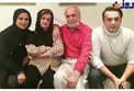 بازیگر مشهور ایرانی درکنارخانواده مشهورش +عکس