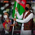 لباس سنتی و زیبای ورزشکاران المپیکی افغانستان +عکس