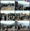 عکس/ انفجار در گاراژ شارژ کپسول گاز مایع ورامین
