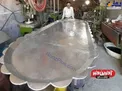 ساخت بزرگترین سینی مسی دنیا در زنجان!/عکس
