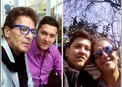 عكس/ابولفضل پورعرب در كنار فرزندش
