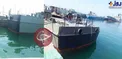 اولین تصویر از ناوچه نظامی ارتش که دچار سانحه شد