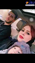 تصویری از ستاره پرسپولیس در کنار همسرش