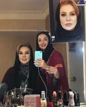 گریم «نسرین مقانلو» در سریال «دل»+عکس