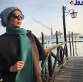 حجاب عجیب خانم بازیگر پرحاشیه در ونیز/عکس