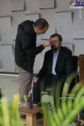 محسن رضایی در پشت صحنه حالا خورشید+عکس