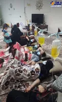 عکسی عجیب از هشت کرونایی در یک خانواده تهرانی