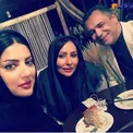 خوشگذرانی خانم بازیگر با دوستانش در یک کافه زیبا+ عکس