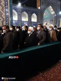 عکس/ اژه‌ای در صف زائرین حرم امام رضا(ع)