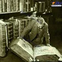 کتاب های غول آسا و عجیب یک کتابخانه+عکس