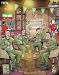 عکس/ طرح صفحه فیفا پس از صعود تیم ملی به جام‌جهانی