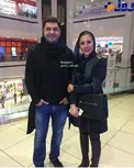 جدیدترین عکس سام درخشانی و همسرش در جشنواره فیلم فجر+ عکس