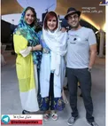 تیپ و ظاهر متفاوت فاطمه گودرزی کنار دختر و پسرش+عکس
