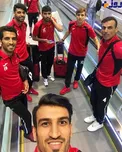 عکس سلفی کاروان پرسپولیس لحظه ورود به تهران