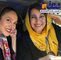 فاطمه گودرزی در کنار دخترش+عکس