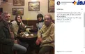 مسعود فراستی در کنار همسرش/عکس