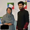 تیپ متفاوت خانم بازیگر تازه عروس و همسرش/عکس
