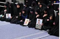 تصویری از دختر سردار شهید سلیمانی در محضر رهبر انقلاب