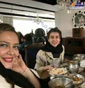 دیزی خوری بهاره رهنما با دخترش+عکس