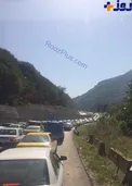 ترافيك سنگين در جاده فيروزكوه. محدوده شيرگاه تا زيراب+عکس