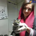 عکس/ حیوان خانگی خانم بازیگر!
