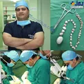 خارج کردن ۵۰ سنگ کوچک و بزرگ از مثانه یک بیمار/عکس