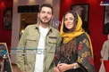 هدی زین العابدین و محمدرضا غفاری در اکران جاده قدیم+عکس