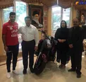 حضور موتور سنگين در دفتر كار حسين هدايتي+عکس