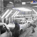 عکس/ خط تولید خودرو رنو ۵ در سال ۱۳۶۶