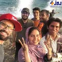 الناز شاکردوست و هوتن شکیبا در پشت صحنه «شبی که ماه کامل شد»+عکس