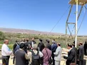 رئیسی در نقطه صفر مرزی در منطقه جلفا/ عکس