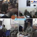 حضور ابراهیم حاتمی کیا در اتاق عملیات حلب+عکس