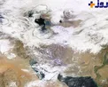عکس ناسا از وضعیت آب و هوای امروز ایران
