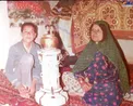 عکسی قدیمی از کمدین خنده‌ بازار در کنار مادرش