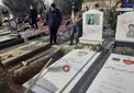 محل دفن مهرداد میناوند+عکس