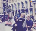 تیپ متفاوت خانم بازیگر در خیابان های بارسلون+عکس