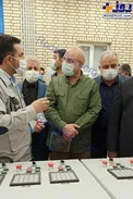 بازدید قالیباف از ایستگاه پمپاژ آب چاه شهرستان زابل +عکس