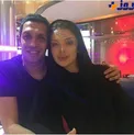 چهره متفاوت همسر فوتبالیست معروف که همیشه همراه اوست+ عکس