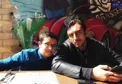 عکسی دیده نشده از دروازه بان مشهور و پسرش