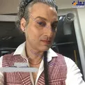 آرایش صورت عجیب و غریب بازیگر مرد مشهور+عکس