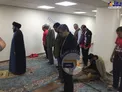 بازیکن مصدوم پرسپولیس در حال اقامه نماز+عکس