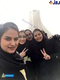 حضور زنان ورزشکار در راهپیمایی 22 بهمن