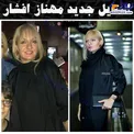 تغییرات ظاهری مهناز افشار با موهایی زرد+عکس