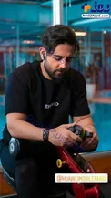 تیپ و ژست لاکچری امیرحسین آرمان در باشگاه/عکس