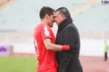 عکس/ خوش و بش علی دایی و فرزاد حاتمی
