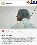 آمریکایی‌ها به دختر محجبه‌شان افتخار می‌کنند