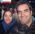 سلفی جالب کارگردان مشهور با بازیگر زن معروف