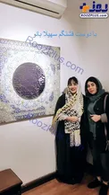 تیپ و ظاهر جدید بهنوش بختیاری در گالری دوستش/عکس